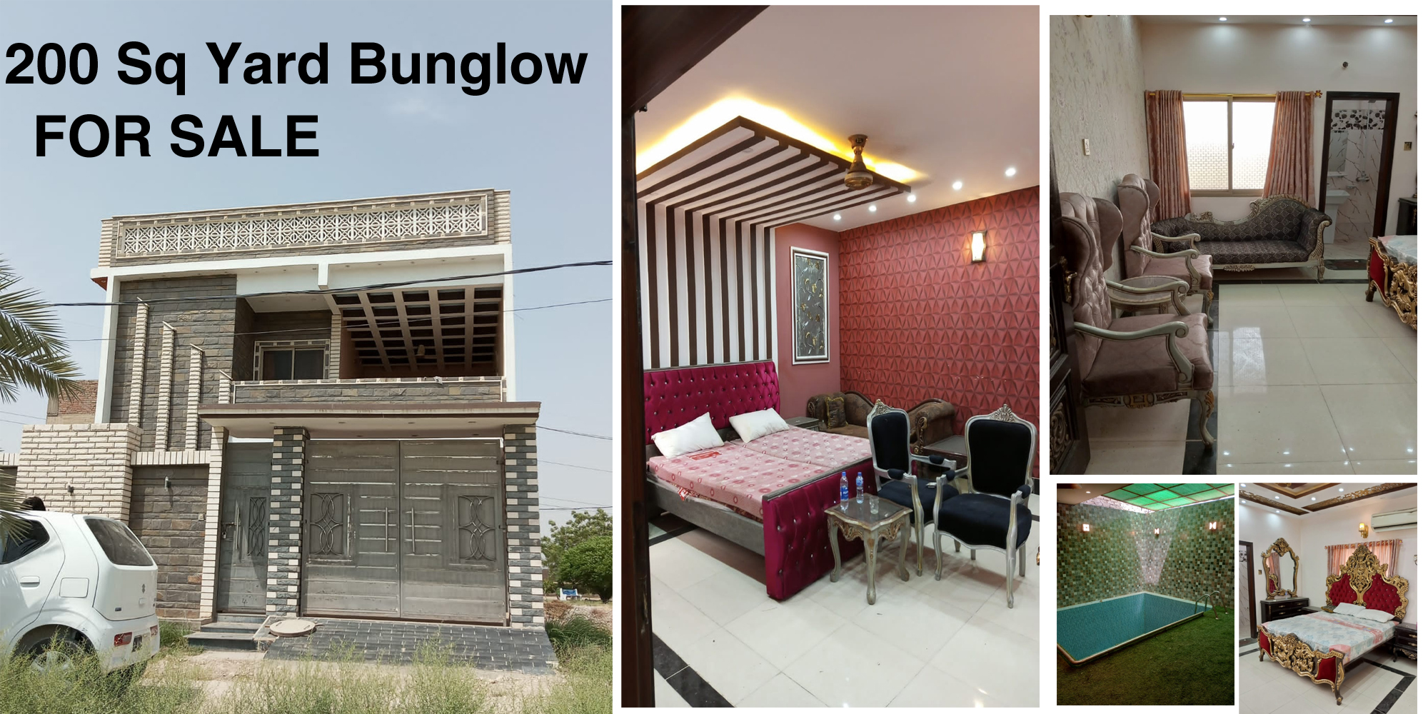 200 Sq Yard Bungalow B-86